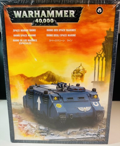 Warhammer [40k] Space Marine - Rhino 48-12 [Sealed Discontinued] - Picture 1 of 5