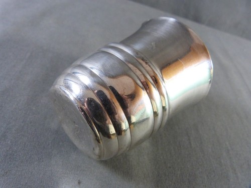 Set anello timbale e tovagliolo placcato argento francese vintage orafo VOGLUX Parigi - Foto 6 di 17
