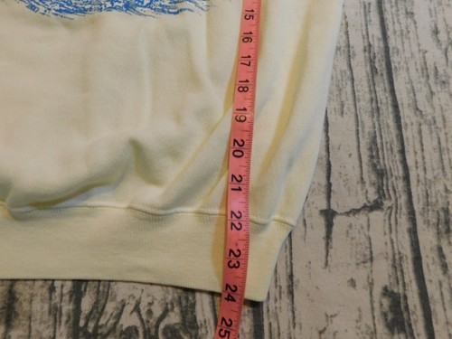VTG 80s SWEATSHIRT GALICE RESORT WHITE WATER RAFTING EAGLE TREES NATURE ADULT M - Picture 10 of 15