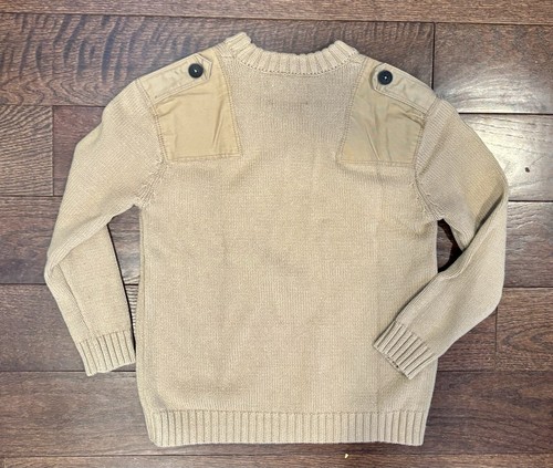 Zara Boys Knit Sweater Size 11-12 Brown/Khaki Color Cute And Stylish - Picture 4 of 7
