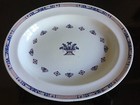 Antigue Vieux Rouen, Wedgwood Etruria England set of 2 Oval Platters