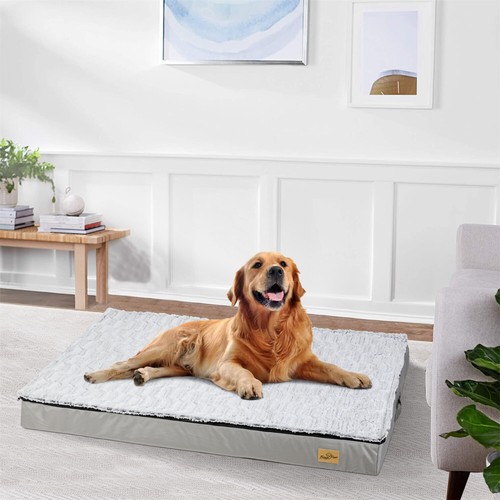 All Size Pet Crate Bed Extra Large Orthopedic Foam Jumbo Plus Soft Sofa Dog Bed - Picture 6 of 27