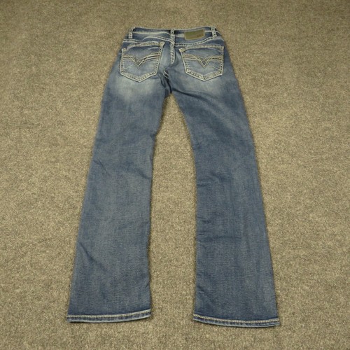 Buckle BKE Jeans Damen 26X30 Aiden stilvoll gerades Bein 5 Taschen Denim Baumwolle - Bild 12 von 15