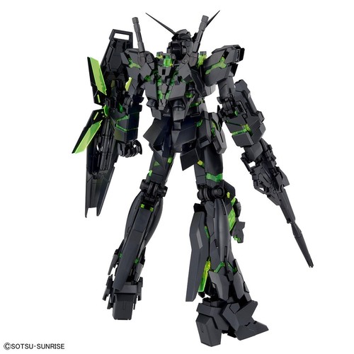 MG 1/100 Unicorn Gundam Recirculation Color/Clear Neon Green Limited - Picture 8 of 11