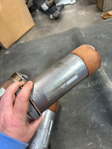 LOT OF 5 VINTAGE KELLY SYSTEMS LEATHER SKIRT PNEUMATIC TUBE CARRIERS BANK BAG 9C - Picture 11 of 18