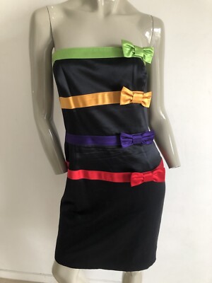 Vintage Bustier Kleid Gr. 42 Fr in gutem Zustand von Escada