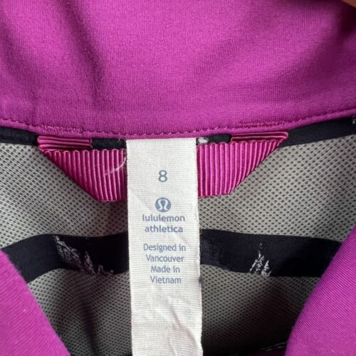 Lululemon Gather And Sprint Jacket Ultra Violet Lightweight Hooded Pockets 8 - Picture 4 of 10
