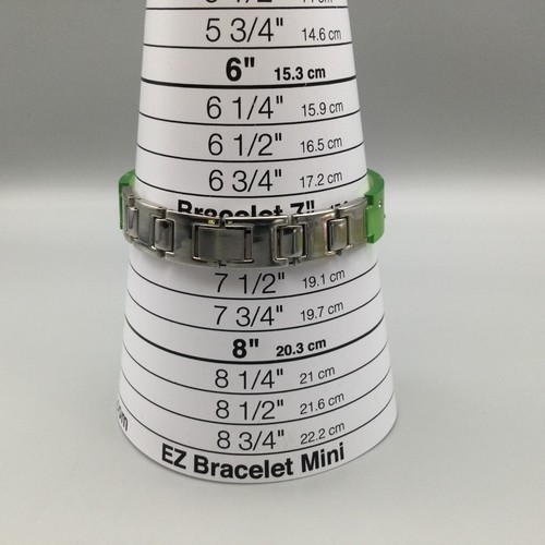 Xanadu Watch Women Silver Tone Green Crystal Translucent Band New Battery 7.25" - Picture 10 of 11