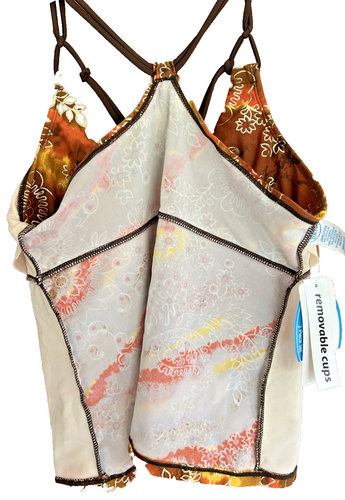 NEW Sand N Sun Women's Bronze 2-PC Swimming Suit Set - Size 12/14 - Picture 5 of 11