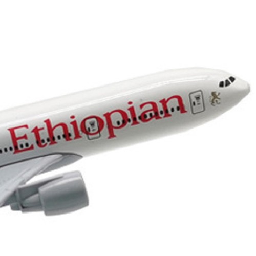 1/400 15cm Aircraft Ethiopian Cargo B777F Alloy Diecast Plane Model Display b - Picture 3 of 8