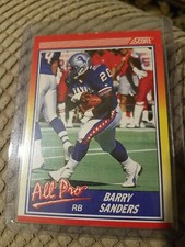 BARRY SANDERS Detroit LIONS 1990 SCORE All Pro FOOTBALL CARD #580