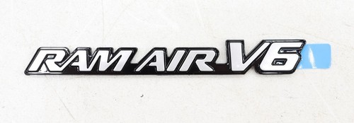 NEW OEM GM RAM AIR V6 Silver Fender Emblem 22623545 Pontiac Grand Am 3.4L 00-05