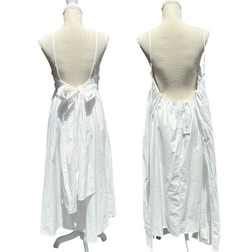 🌻NEW w/tags Petal & Pup Alice Bow Back Midi Dress Size Large - Picture 7 of 14