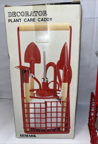 Vtg Mini Garden Hand Tools 6 Pcs Plant Kit for Seedling Soil Caring New in Box - Picture 2 of 11