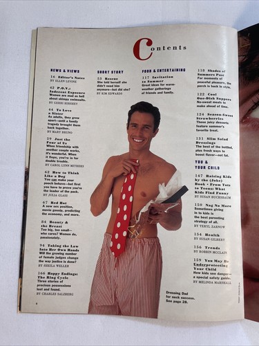 1992 June, REDBOOK Magazine, KATIE COURIC It’s Cool To Be Cute (MH234) - Picture 2 of 3