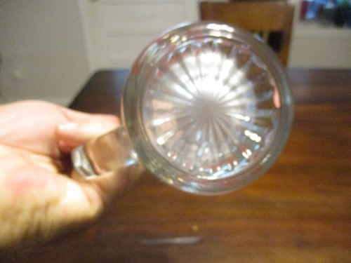 SWEET WATER BREWING COMPANY GUIDE BEER LAGER CLEAR REVERSE PAINTED BEER MUG 5.5' - Picture 5 of 8