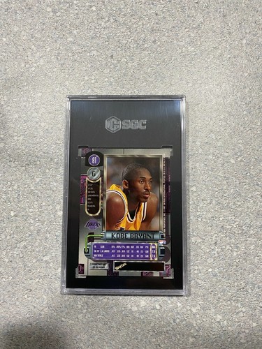 1997-98 Skybox Metal Universe Kobe Bryant Card #81 SGC 8.5 Lakers - Picture 8 of 9