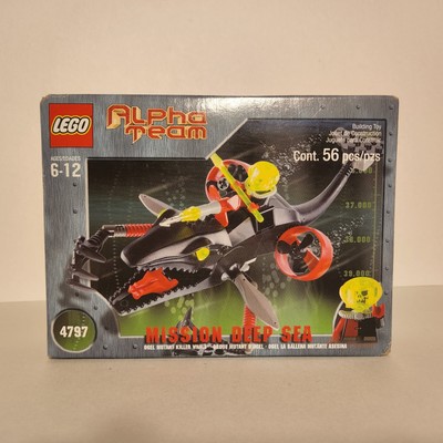 Lego Alpha Team 4797 - Mission Deep Sea - NEW SEALED IN BOX! Ogel