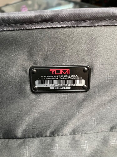 TUMI Alpha Continental Gen 4 Spinner 4-Wheel Luggage Suitcase Black Carry-On 21" - Picture 7 of 8