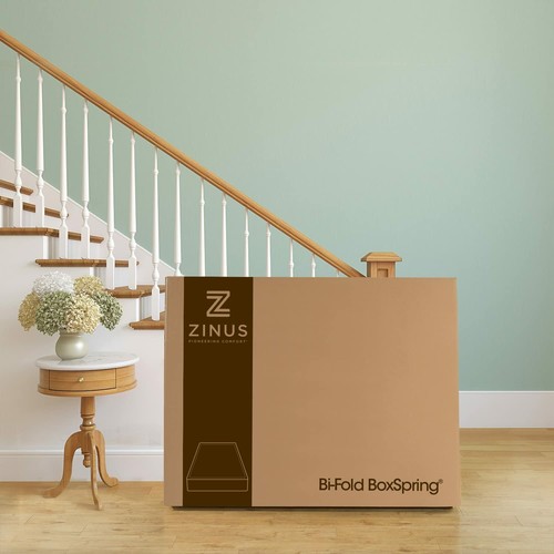 Zinus Walter 7.5" Smart Box Spring Mattress Foundation Twin Easy Assembly - Picture 3 of 7