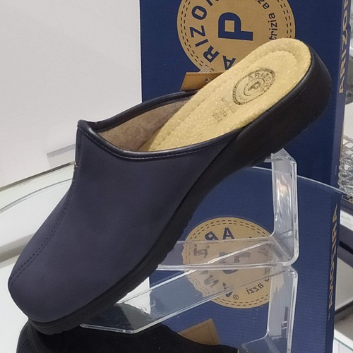 ARIZONA 3815 - Ciabatte/Pantofole Invernali Uomo // Plantare In Vera Pelle // Su - Foto 7 di 17