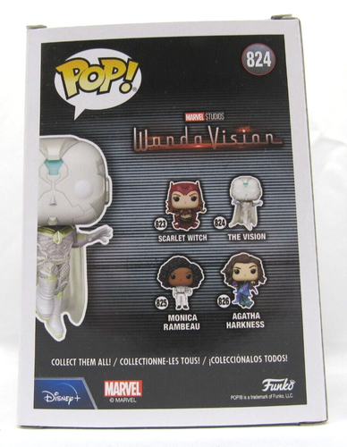 Funko Pop! Marvel: WandaVision The Vision (Finale Vision) #824 Vinyl Figure - Picture 3 of 6