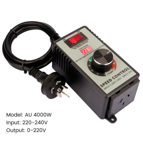 4000W Electronic Voltage Regulator Stepless AC Motor Speed Controller 110V/220V - Picture 27 of 27