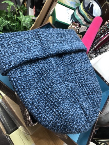 ABERCROMBIE & FITCH BLAUE BEANIE BOGGIN MÜTZE ONE SIZE gebraucht - Bild 4 von 4