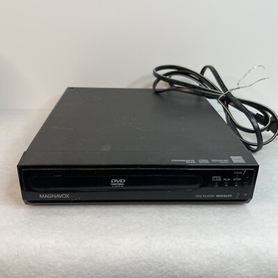 Magnavox MDV2100 DVD Player Black Untested For Parts Cord Included