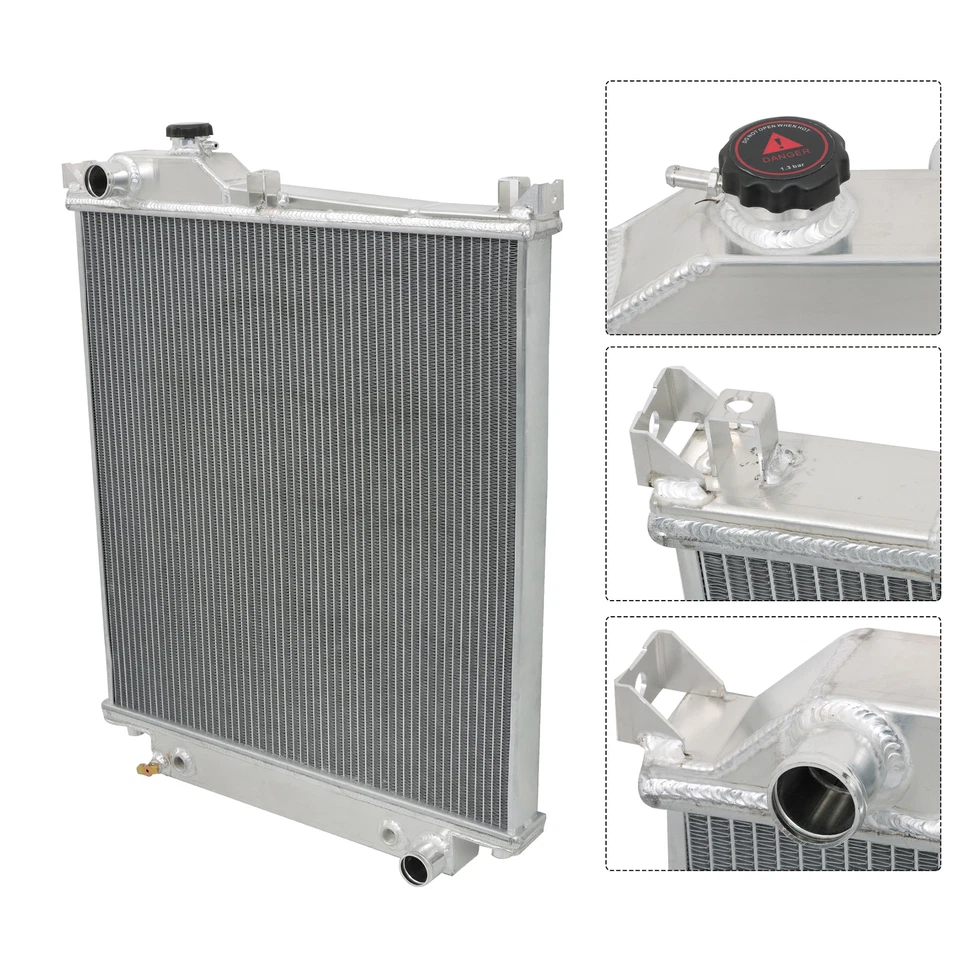 Radiador de aluminio AT de 3 filas para Ford Explorer 2006 2007-2010 4,0 L 4,6 L Foto 3 de 4