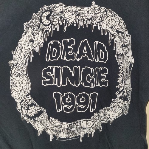Camiseta Exhumada Talla XL Platters Of Splatter Death Metal Grind - Imagen 7 de 12
