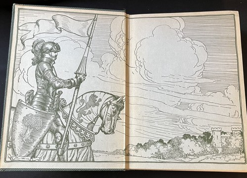 Ivanhoe: A Romance by Sir Walter Scott, Milo Winter Illus—1918—Windermere Ed - Picture 4 of 11