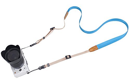 DOROM Universal Adjustable Slim Shoulder Sling Neck Strap for All Camera Blue - Picture 2 of 6