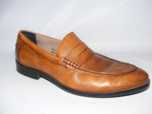 Banana Republic Hombres 10 M Marrón Ortolita Cuero Genuino Italiano Sin Cordones Puntera Sin usar, en caja - Imagen 2 de 13