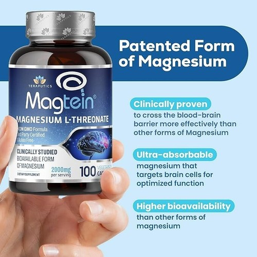 L-treonato de magnesio - Apoya la memoria saludable y la función cognitiva - Picture 16 of 24