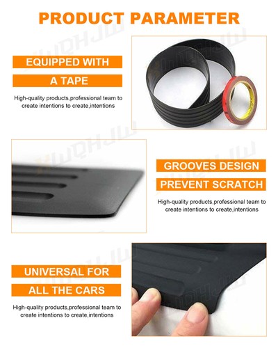 Kit de placa de alféizar protector de parachoques trasero para Dodge Journey 2009-20 - Imagen 8 de 13
