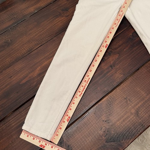Blank NYC Women's Skinny Zipper Leg Jeans White Size 28 x 26 - Picture 8 of 8