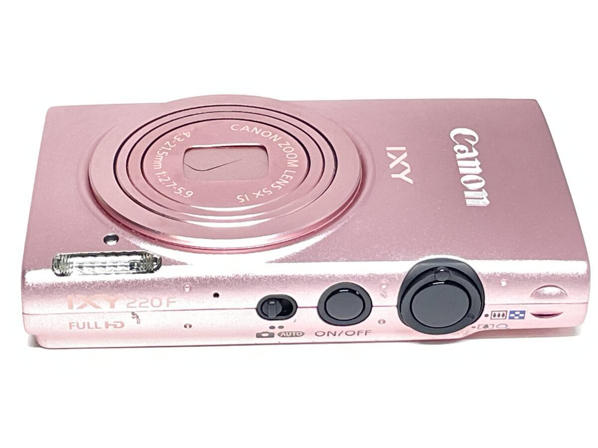 ☆極上品☆ CANON IXY 220F ピンク コンパクトデジタルカメラ Canon