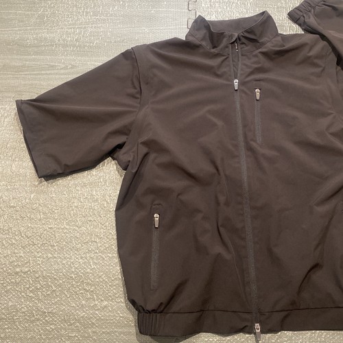 Steelers Walter Hagen Jacket Golf Hydro Halt 3-1 Vest Black Mens Large Wind NFL - Picture 8 of 12