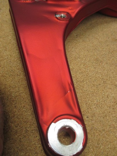 MOTO GUZZI V11 RIGHT SIDE FRAME PLATE / USED - Picture 3 of 9