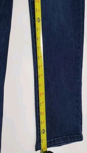 Jeans donna Thalia Sodi taglia 14 blu elasticizzato lavaggio scuro 5 tasche vita alta - Foto 6 di 14