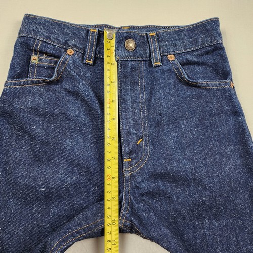 Levi's Jeans Boys Size 12 (W24 L27) 716 02 09 Slim Blue Denim Vintage Orange Tab - Picture 8 of 13