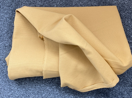 Vintage mustard yellow Fabric/Material/Upholstery/Curtains 2 metres x 135 cm