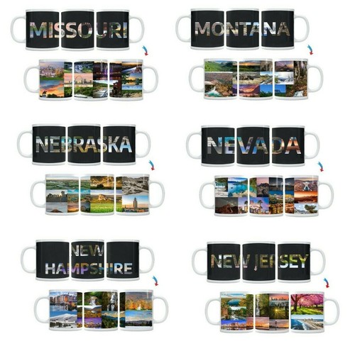Color Changing! State Landscapes Heat Sensitive Coffee Mug (Choose Your State) - Picture 5 of 156