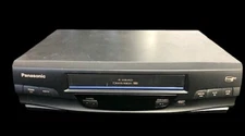Panasonic Omnivision VHS VCR Blue line PV-V4020 *TESTED/WORKING* (no remote)