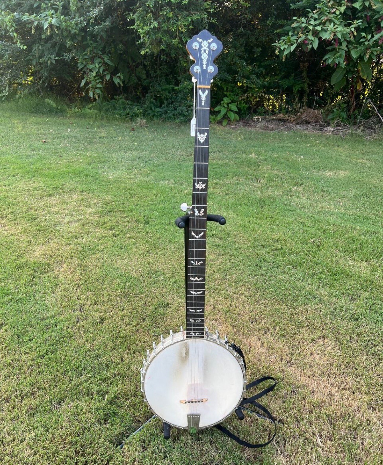 1923 Vintage Vega Tu Ba Phone Long Neck 5 String Banjo eBay