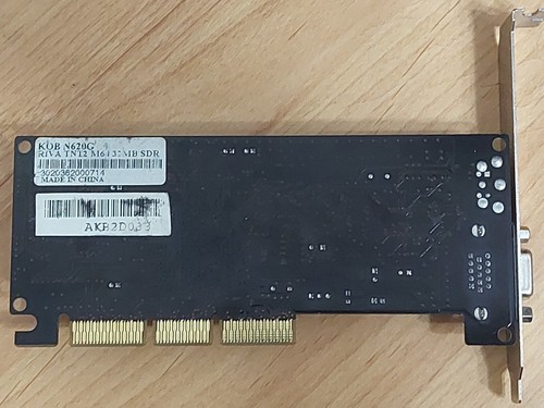 GX-T2M64LP NVIDIA Riva TNT2 M64 32MB SDR 64bit AGP 4x Video Graphics Card. - 第 5/23 張圖片