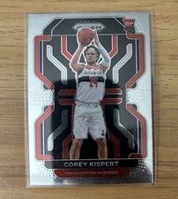 2021-22 Panini Prizm #275 Corey Kispert Rookie Card RC Washington Wizards