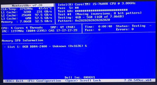 8 GB Go RAM Micron DDR4 PC4-19200 (2400 MHz) MTA8ATF1G64AZ-2G3H1 - Photo 3/4