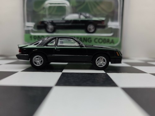 1980 FORD MUSTANG T5 COBRA GT FOX BODY 1/64 SCALE GREENLIGHT CAR Fast Back 80s - Picture 8 of 12
